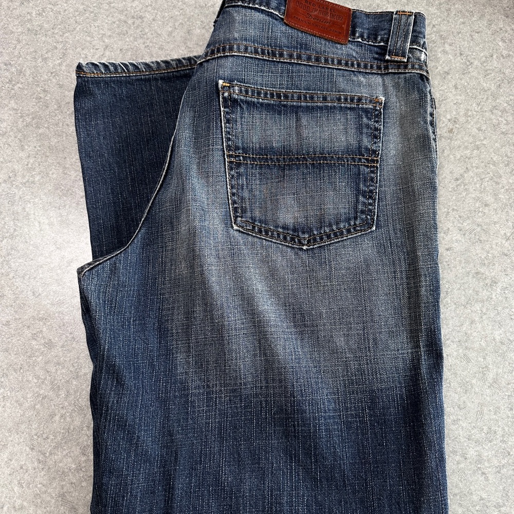 Mens Tommy Hilfiger Red Label Jeans Straight Leg in Blue